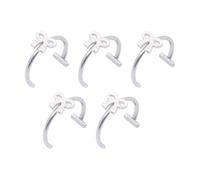 Javoryxh Anillos De Labio Imitación Sin Clip Perforante En Joyería Cómodo Acero Inoxidable Para Suministros Fiesta Club Nocturno Anillos Imitación Para Pieles Sensibles