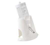 Javoryxh Bebedero Colgante para Mascotas Jaulas Dispensador De Agua Animales 80ml Capacidad Base Botella Agua Fácil Limpiar Jaula Hámster