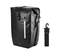 Javoryxh Bolsa De Viaje para Bicicletas Resistente Agua Sillines Laterales Dobles con Correa Hombro Portaequipajes Bolsas Alforjas Estante Trasero Ciclismo