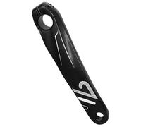 Javoryxh Brazo De Manivela Izquierda para Bicicletas Aleación Aluminio Reemplazo Bicicleta Montaña Y Carretera Brazo Eléctrico Cuadrado/rombo/Estriado Manivela Cónica Mano Izquierda