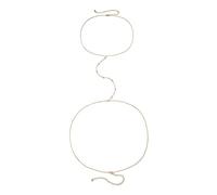 Javoryxh Cadena Para Vientre Collar Cuerpo La Cintura Joyería Vientre De Aleación Regalo Mujeres Y Niñas Cuerpo Doradas Mujeres Pecho