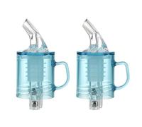 Javoryxh Caños Vertedores De Construcción Y Acero para Botellas Licor Dispensador Automático Líquido Medido para Cócteles Aceites Elegante Dispensador Aceite Vino