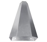 Javoryxh Cono De Procesamiento Aves Corral Embudo Que Reduce Estrés En La Manipulación Seguro para Pollos Pavos con Fácil Montaje Diseño Parte Posterior Plana Embudo Sujeción