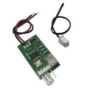 Javoryxh Controlador De Temperatura Ventilador PC 4 Cables 12V Regulador Velocidad para Accesorios Refrigeración Gabinete Computadora Controlador Ventilador PWM