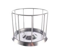 Javoryxh Cuencos De Alimentación para Reptiles Cuenco Agua Alimentación Profesional con Agua para Entusiastas Las Tortugas Comederos Acero Inoxidable