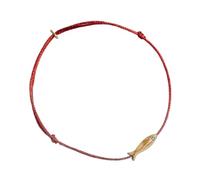 Javoryxh Día De La Madre Pulseras Hilo Rojo para E Hijos Madre-Hijo Pececito Suerte Cuerda Pie Ajustable Simple Pececito Suerte Temporada Regreso A Escuela Cuerda Mano