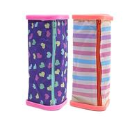 Javoryxh Estuche De Lápices Multifunción 2 Uds Estuche para Lápices con Cremallera Estudiantes Y Estuches Bolígrafos Gran Capacidad Bolsa Cosméticos Viaje Organizadores Que