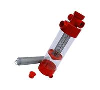 Javoryxh Herramienta Profesional De Eliminación Heces Peces Acero Inoxidable para Arrecifes Agua Salada Acuario Estanque Terrario Paludario Mantenimiento Mejorado La Calidad del Agua