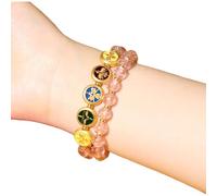 Javoryxh La Pulsera De Cuentas Vidrio Se Inspira En Los Dioses Riqueza para Profesionales Negocios Y Entusiastas Usan Pulsera Cuentas Vidrio