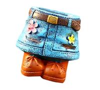 Javoryxh Maceta De Resina para Decoración Plantas Soporte Plantas Macetas Uso En Jardín Maceta Interior Hecha A Mano Exteriores Macetas Exhibición Balcón 1