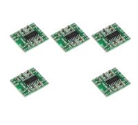 Javoryxh Módulo Amplificador Digital Versátil De Clase D 2x3 W 5 Piezas para Mejorar Las Interpretaciones Musicales En Configuraciones Portátiles Amps Placa Amplificadora Digital