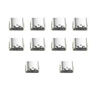 Javoryxh Módulo De Carga USB C 18650 10 Uds con Indicadores LED Protecciones Sobrecarga Y Diseño Compacto para Dispositivos Inalámbricos Módulo Batería