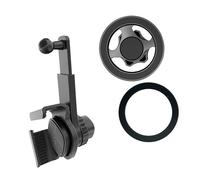 Javoryxh Soporte Ajustable para Teléfono Vehículo Eléctrico Soporte Consola Central Pantalla Escritorio Magnético Fuerte Teléfono Móvil