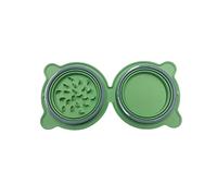 Javoryxh Tazón De Alimentación Lenta para Perros Comida Silicona Mascotas Viajes Aire Libre Comedero Comida Plegable Vajilla Aire Libre Conveniente