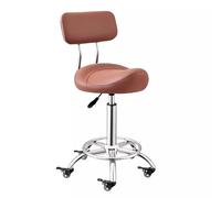 JAVPTAV Taburete ergonómico con Respaldo y reposapiés for Uso en clínicas dentales y consultorios. Silla de salón de Altura Ajustable for Mayor Comodidad y Salud.