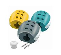 Jaw Exerciser Facial And Neck Toning Jawline Exerciser(3pcs, Yellow, Green, Gray)