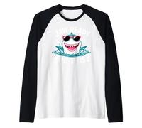Jaw Ready for This Shark Ocean Funny Gifts for Men Women Kid Camiseta Manga Raglan
