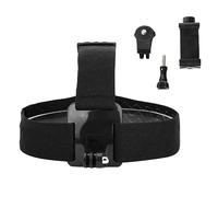 JAWAI Correa de Montaje la Diadema, Montura con Correas para Cabeza, Soporte Cabeza Cámara Acción, Se Puede Usar para Tomar la Primera Perspectiva por sí Mismo y Liberar Las Manos