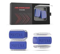 Jawline Ejercitador para hombres y mujeres | Diseño mejorado de mordida dura (principiante 30 libras) | Mayena Sports Silicona Jaw Ejercitador | Potente Entrenador de mandíbula y Escultor de mandíbula | Adelgaza y tonifica la cara