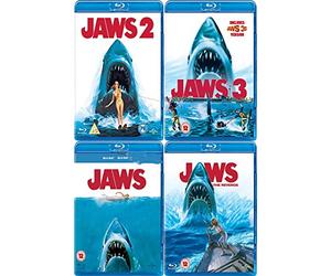 Jaws 2016 complete collection jaws,jaws2,jaws 3&3D & jaws the revenge Blu-ray Region free