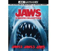 Jaws 3-Movie Collection - 4K Ultra HD + Blu-r (4K UHD Blu-ray) (Importación USA)