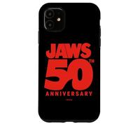 Jaws 50th Anniversary Bold Logo Shark Fin Carcasa para iPhone 11