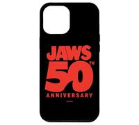 Jaws 50th Anniversary Bold Logo Shark Fin Carcasa para iPhone 12 Pro Max