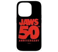 Jaws 50th Anniversary Bold Logo Shark Fin Carcasa para iPhone 14 Pro