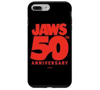 Jaws 50th Anniversary Bold Logo Shark Fin Carcasa para iPhone 7 Plus/8 Plus