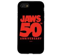 Jaws 50th Anniversary Bold Logo Shark Fin Carcasa para iPhone SE (2020) / 7 / 8