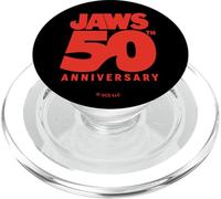 Jaws 50th Anniversary Bold Logo Shark Fin PopSockets PopGrip para MagSafe