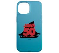 Jaws 50th Anniversary Fear in Red and Black Carcasa para iPhone 15
