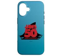Jaws 50th Anniversary Fear in Red and Black Carcasa para iPhone 16