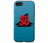 Jaws 50th Anniversary Fear in Red and Black Carcasa para iPhone SE (2020) / 7 / 8