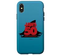 Jaws 50th Anniversary Fear in Red and Black Carcasa para iPhone X/XS