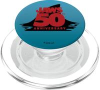 Jaws 50th Anniversary Fear in Red and Black PopSockets PopGrip para MagSafe