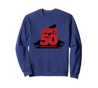 Jaws 50th Anniversary Fear in Red and Black Sudadera