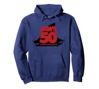 Jaws 50th Anniversary Fear in Red and Black Sudadera con Capucha
