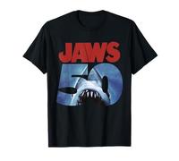 Jaws 50th Anniversary Logo Front & Back Camiseta