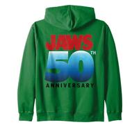 Jaws 50th Anniversary Logo Gradient Sudadera con Capucha