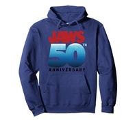 Jaws 50th Anniversary Logo Gradient Sudadera con Capucha