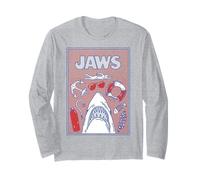 Jaws 50th Anniversary Poster Americans Style 2-Sided Manga Larga