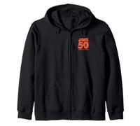 Jaws 50th Anniversary Poster Wave Lines Front & Back Sudadera con Capucha