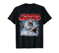 Jaws 90s Collage Bigger Boat Camiseta