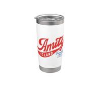 Jaws Amity Island Family Trip 2027 Front & Back Vaso térmico de acero inoxidable de doble pared