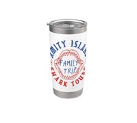 Jaws Amity Island Family Trip 2027 Vaso térmico de acero inoxidable de doble pared