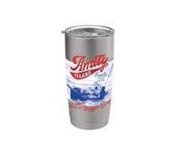 Jaws Amity Island Family Trip 2028 Vaso térmico de acero inoxidable de doble pared