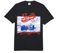 Jaws Amity Island Family Trip Shark Tours 2026 Comfort Colors Adult Heavyweight T-Shirt