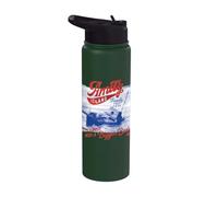 Jaws Amity Island Family Trip Shark tours 2026 Stainless Steel Insulated Water Bottle