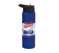 Jaws Amity Island Family Trip Shark tours 2026 Stainless Steel Insulated Water Bottle